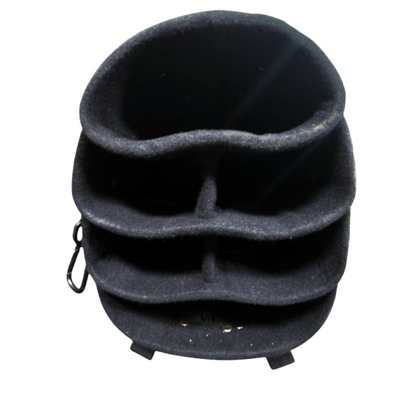 Rare Vintage Dos Equis Golf Carry Bag 6 Way Divider Shoulder Straps Beer Cerveza - Picture 7 of 8